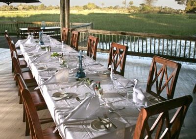 Dining In Nature Chobe and Okavango Delta Safari