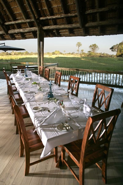Dining In Nature Chobe and Okavango Delta Safari Dining In Nature Chobe and Okavango Delta Safari